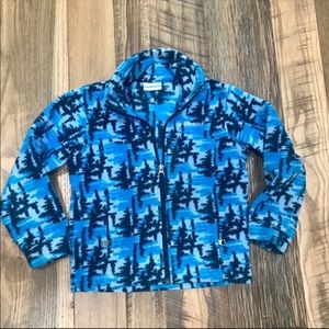 Columbia Fleece Jacket Full Zip Boy 4-5 XXS